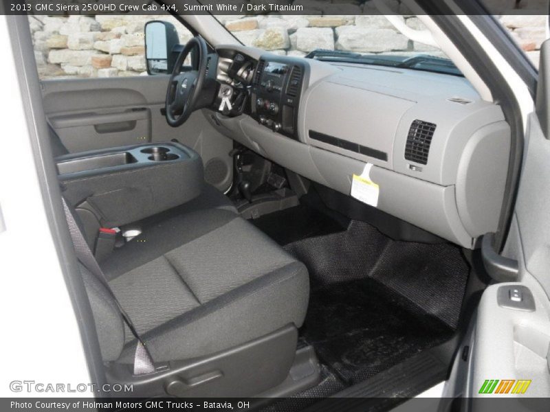 2013 Sierra 2500HD Crew Cab 4x4 Dark Titanium Interior