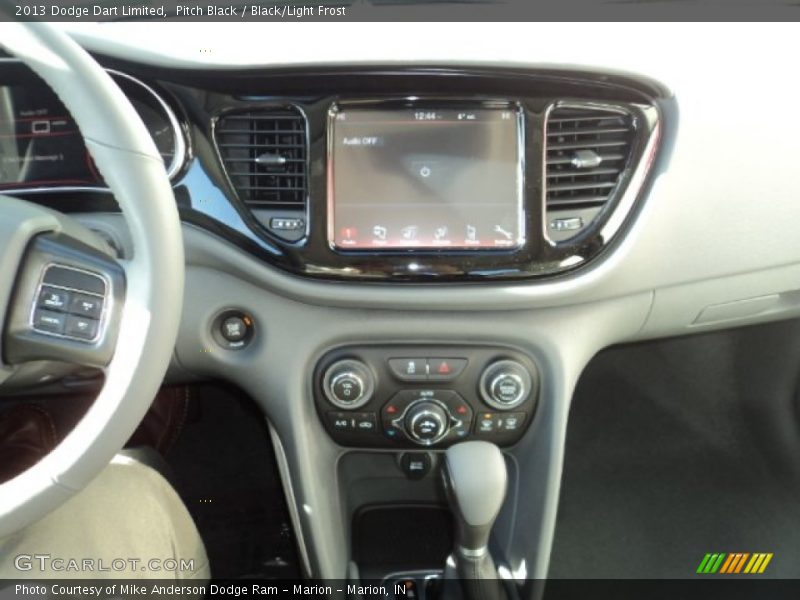 Pitch Black / Black/Light Frost 2013 Dodge Dart Limited