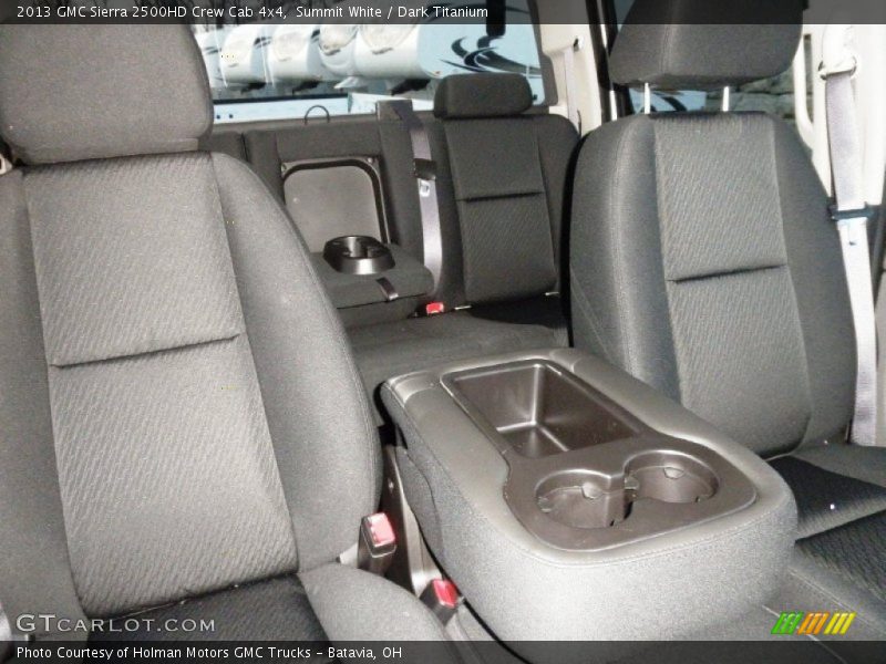  2013 Sierra 2500HD Crew Cab 4x4 Dark Titanium Interior