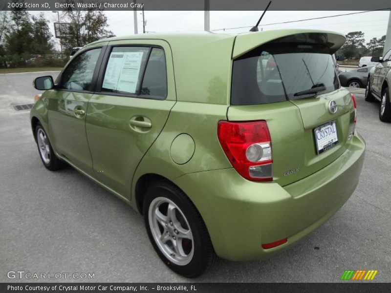 Electric Wasabi / Charcoal Gray 2009 Scion xD