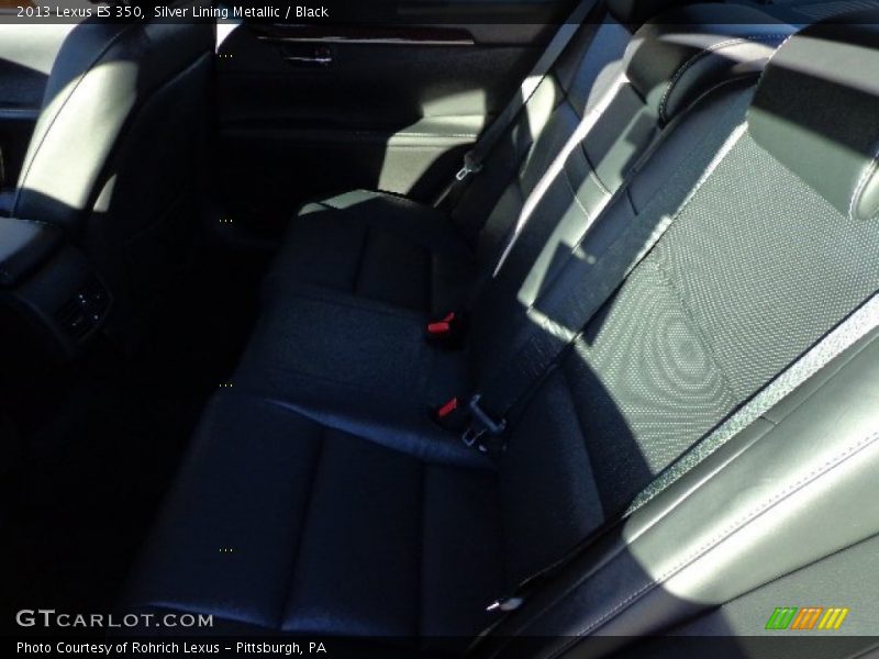 Silver Lining Metallic / Black 2013 Lexus ES 350