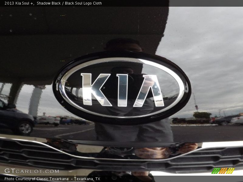 Shadow Black / Black Soul Logo Cloth 2013 Kia Soul +