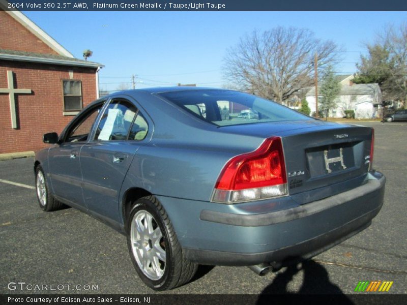 Platinum Green Metallic / Taupe/Light Taupe 2004 Volvo S60 2.5T AWD