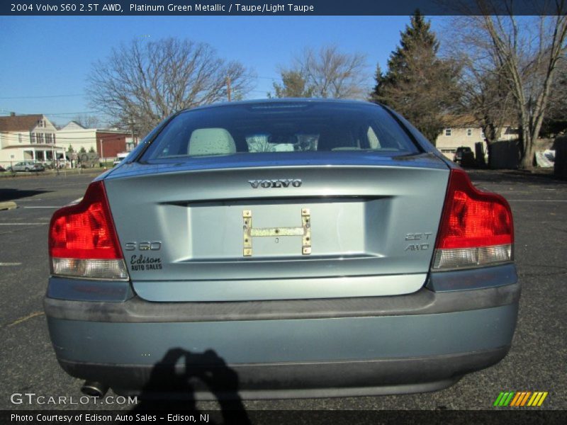 Platinum Green Metallic / Taupe/Light Taupe 2004 Volvo S60 2.5T AWD