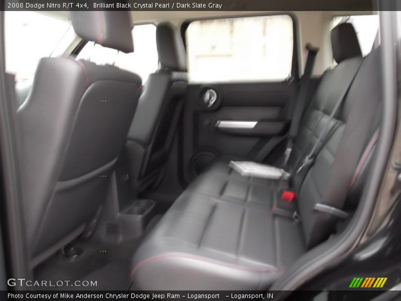 Brilliant Black Crystal Pearl / Dark Slate Gray 2008 Dodge Nitro R/T 4x4