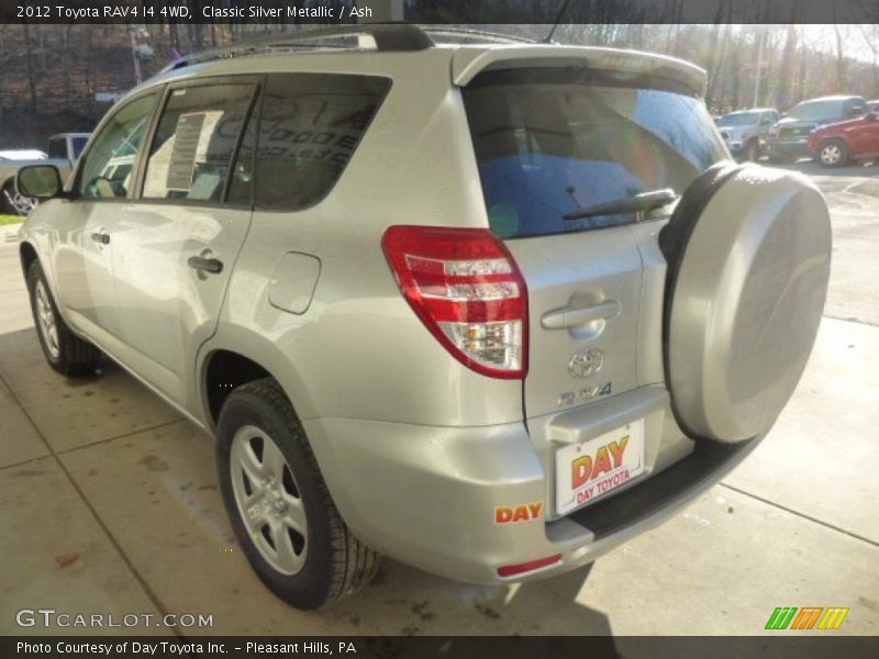 Classic Silver Metallic / Ash 2012 Toyota RAV4 I4 4WD