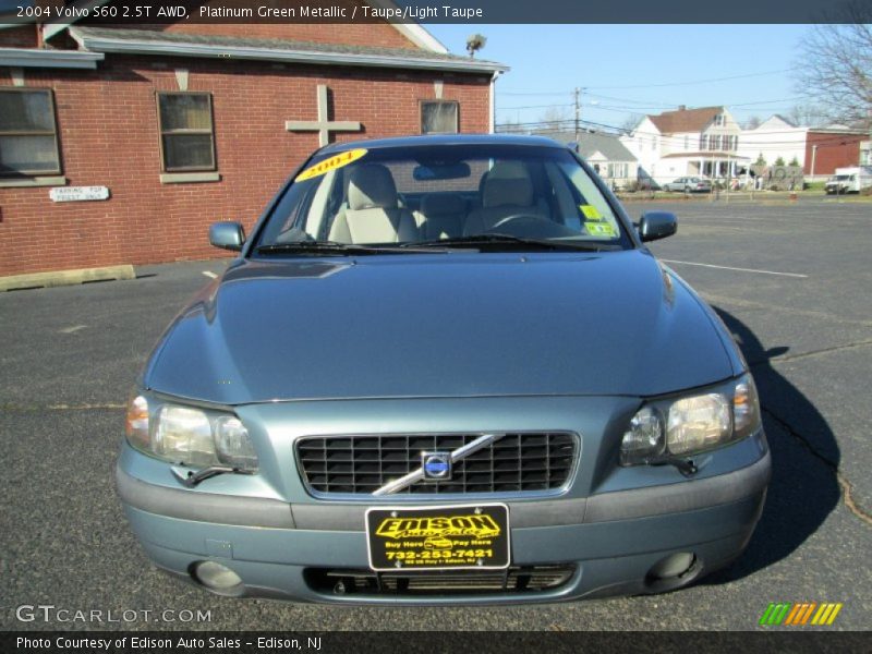 Platinum Green Metallic / Taupe/Light Taupe 2004 Volvo S60 2.5T AWD