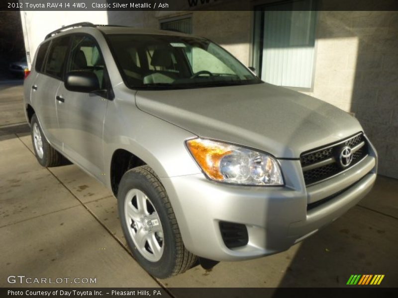 Classic Silver Metallic / Ash 2012 Toyota RAV4 I4 4WD