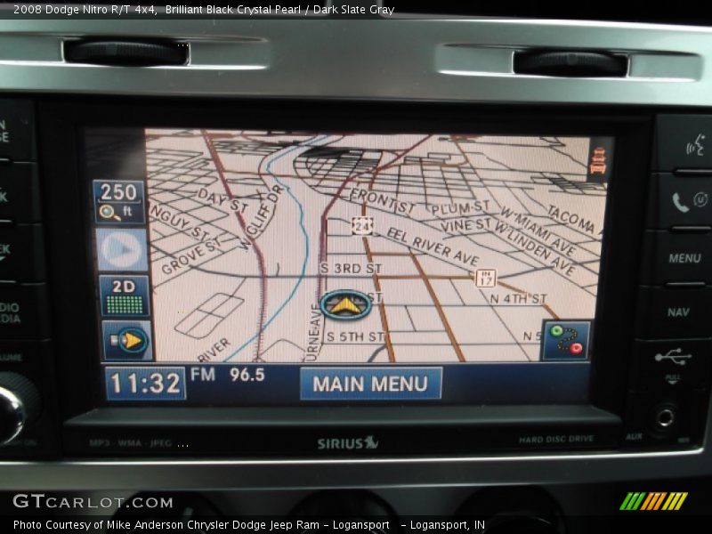 Navigation of 2008 Nitro R/T 4x4
