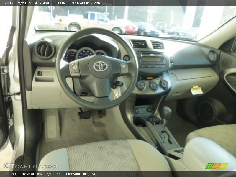 Classic Silver Metallic / Ash 2012 Toyota RAV4 I4 4WD