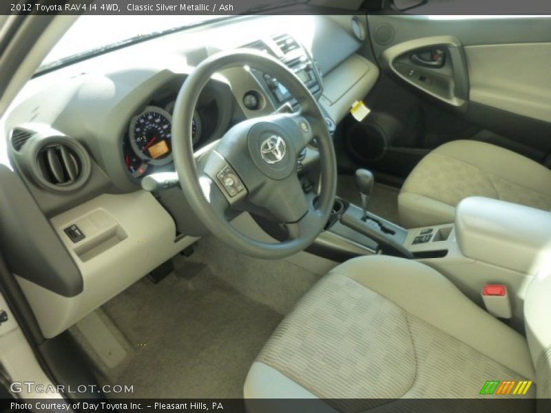 Classic Silver Metallic / Ash 2012 Toyota RAV4 I4 4WD
