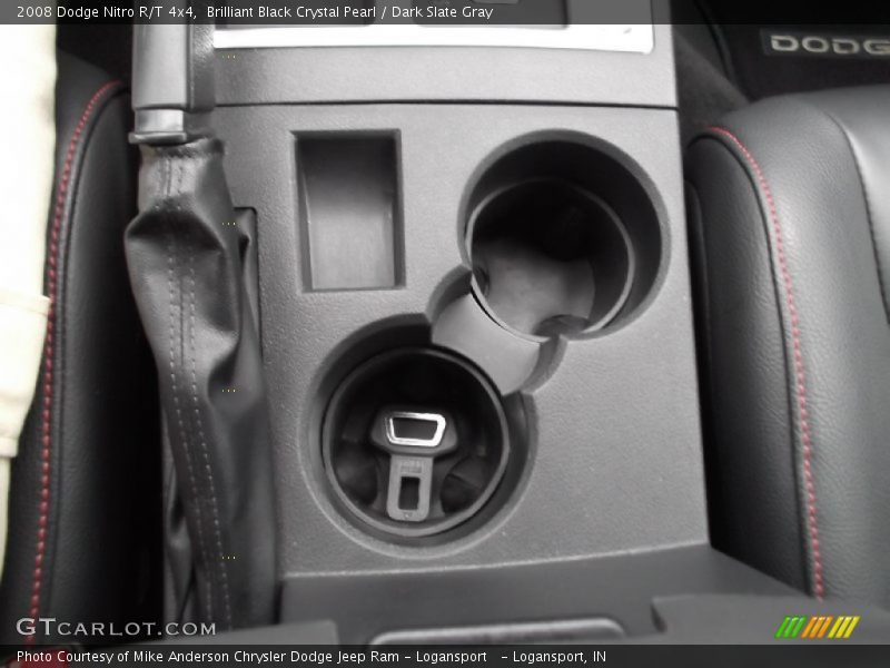 Brilliant Black Crystal Pearl / Dark Slate Gray 2008 Dodge Nitro R/T 4x4