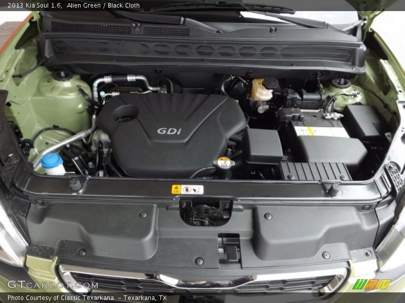  2013 Soul 1.6 Engine - 1.6 Liter DOHC 16-Valve CVVT 4 Cylinder