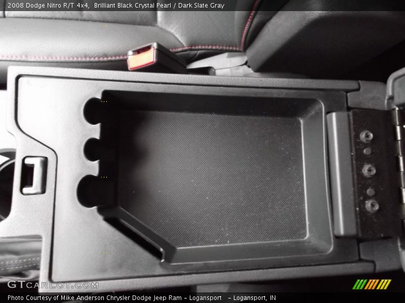 Brilliant Black Crystal Pearl / Dark Slate Gray 2008 Dodge Nitro R/T 4x4
