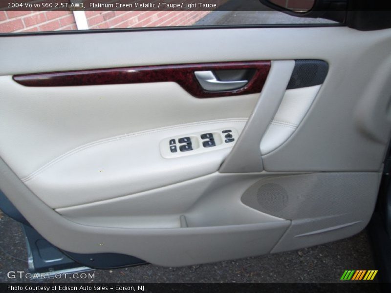 Platinum Green Metallic / Taupe/Light Taupe 2004 Volvo S60 2.5T AWD