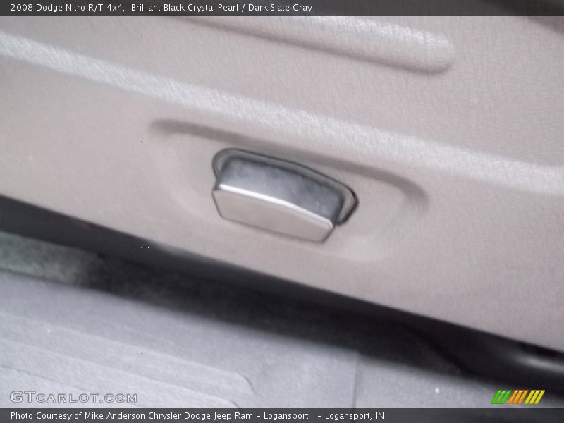 Brilliant Black Crystal Pearl / Dark Slate Gray 2008 Dodge Nitro R/T 4x4