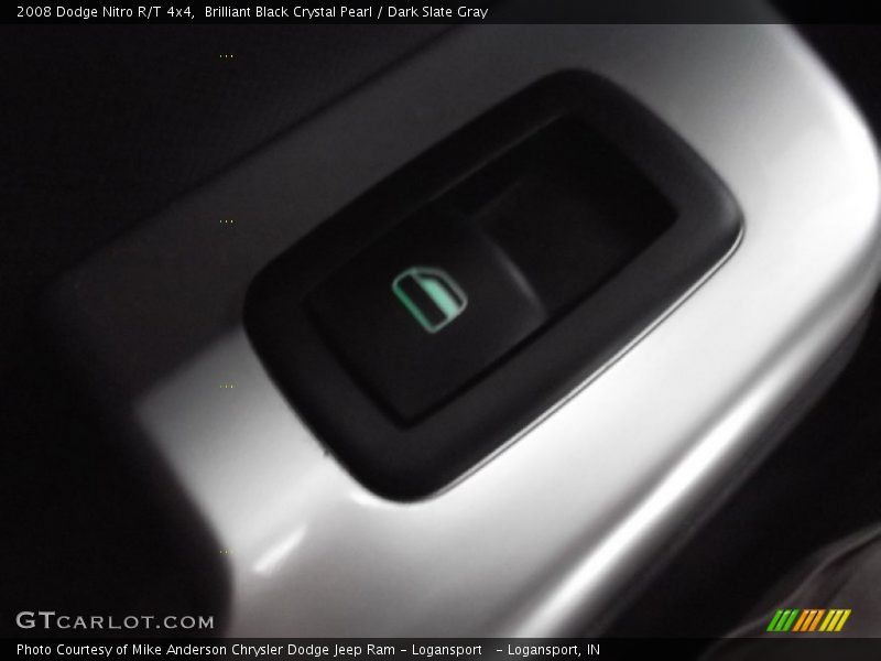 Brilliant Black Crystal Pearl / Dark Slate Gray 2008 Dodge Nitro R/T 4x4