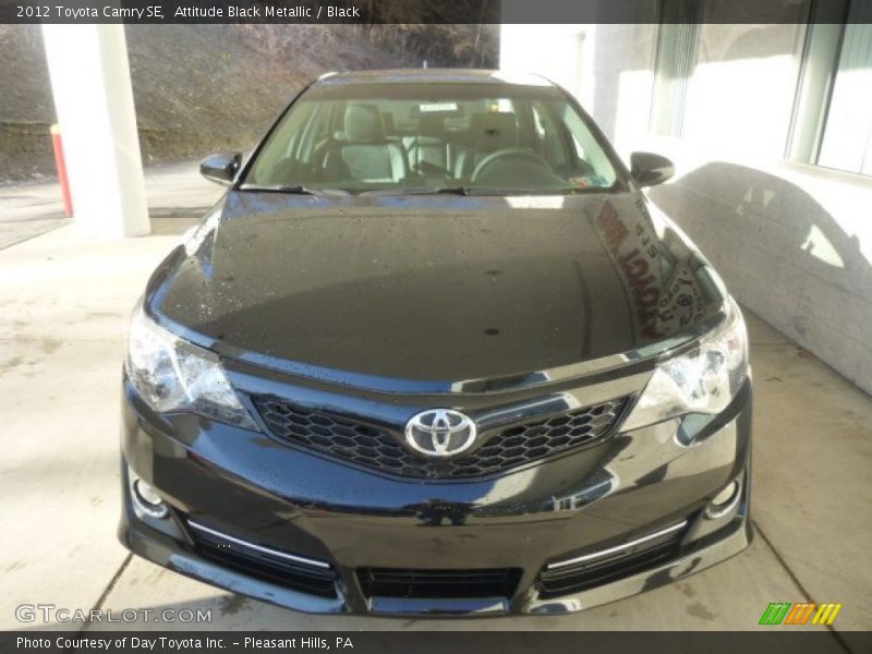 Attitude Black Metallic / Black 2012 Toyota Camry SE
