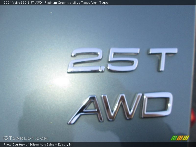 Platinum Green Metallic / Taupe/Light Taupe 2004 Volvo S60 2.5T AWD