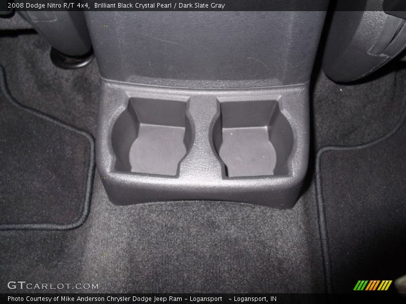 Brilliant Black Crystal Pearl / Dark Slate Gray 2008 Dodge Nitro R/T 4x4