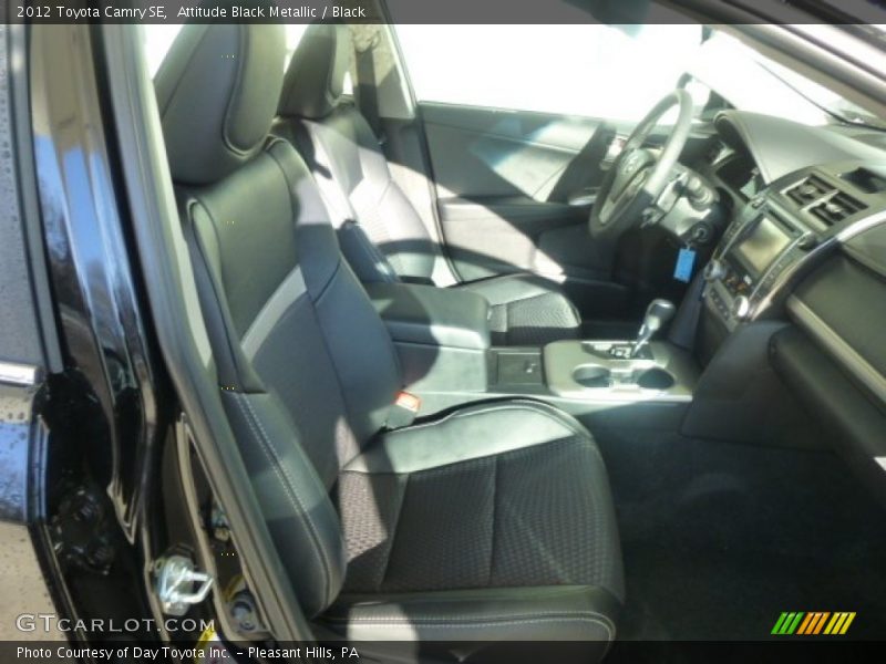 Attitude Black Metallic / Black 2012 Toyota Camry SE