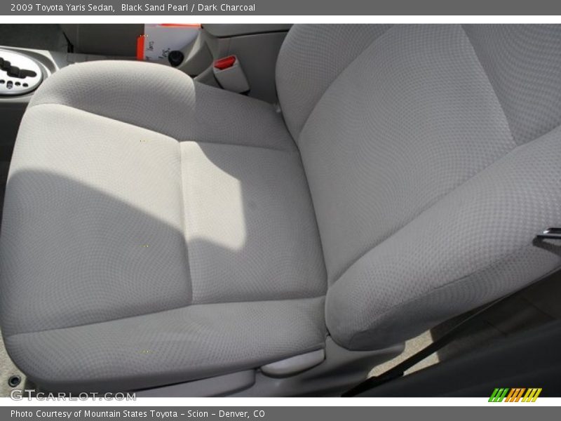 Black Sand Pearl / Dark Charcoal 2009 Toyota Yaris Sedan