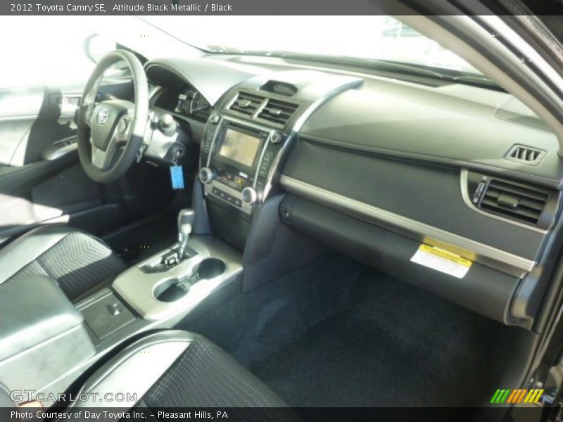 Attitude Black Metallic / Black 2012 Toyota Camry SE