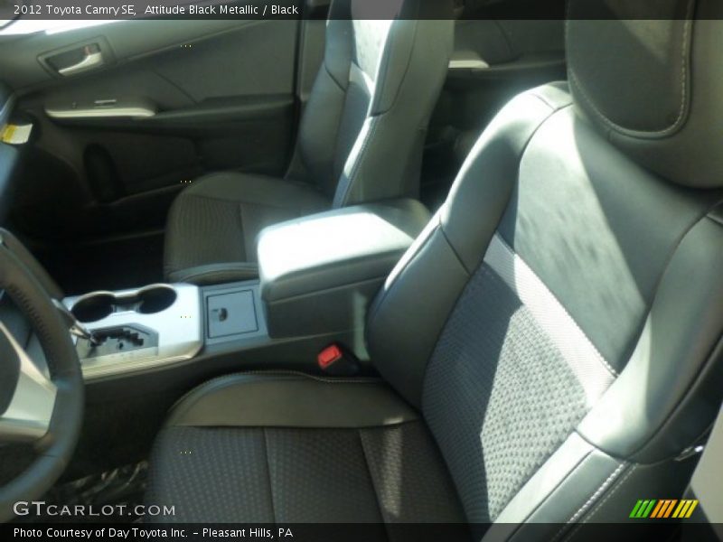 Attitude Black Metallic / Black 2012 Toyota Camry SE