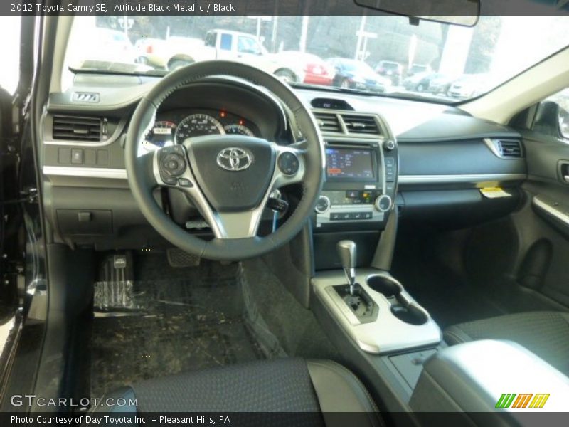 Attitude Black Metallic / Black 2012 Toyota Camry SE