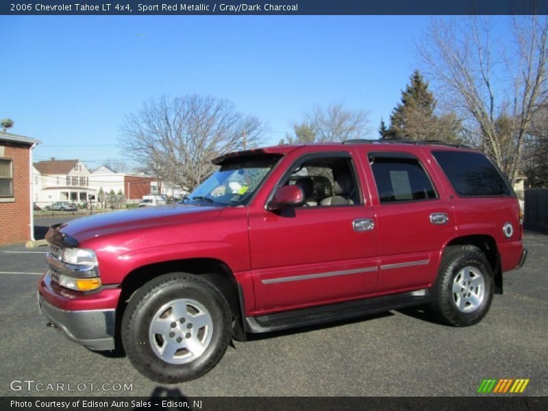 Sport Red Metallic / Gray/Dark Charcoal 2006 Chevrolet Tahoe LT 4x4