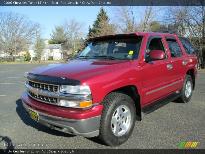 Sport Red Metallic / Gray/Dark Charcoal 2006 Chevrolet Tahoe LT 4x4