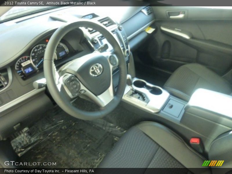 Attitude Black Metallic / Black 2012 Toyota Camry SE