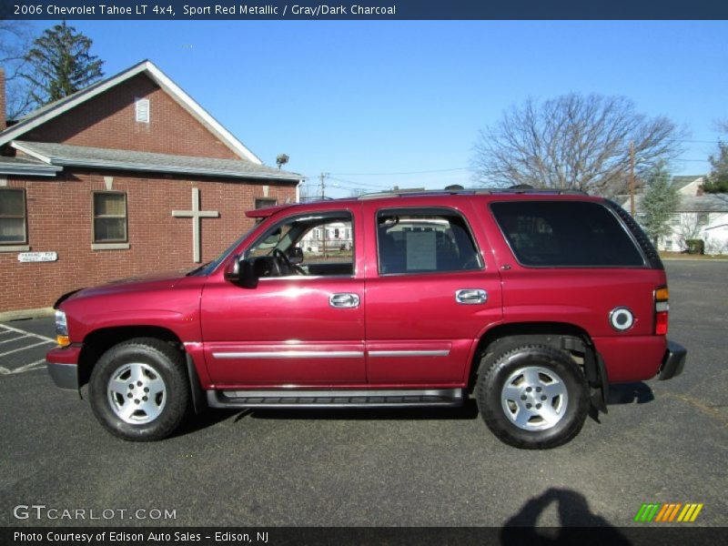 Sport Red Metallic / Gray/Dark Charcoal 2006 Chevrolet Tahoe LT 4x4