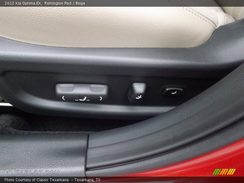 Remington Red / Beige 2013 Kia Optima EX