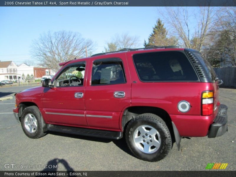 Sport Red Metallic / Gray/Dark Charcoal 2006 Chevrolet Tahoe LT 4x4