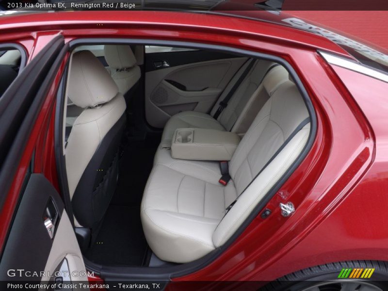 Remington Red / Beige 2013 Kia Optima EX