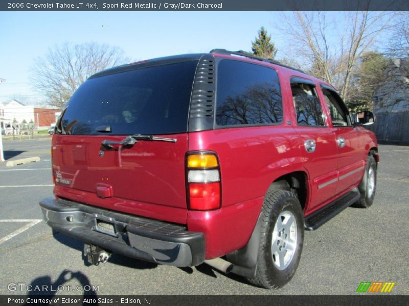 Sport Red Metallic / Gray/Dark Charcoal 2006 Chevrolet Tahoe LT 4x4