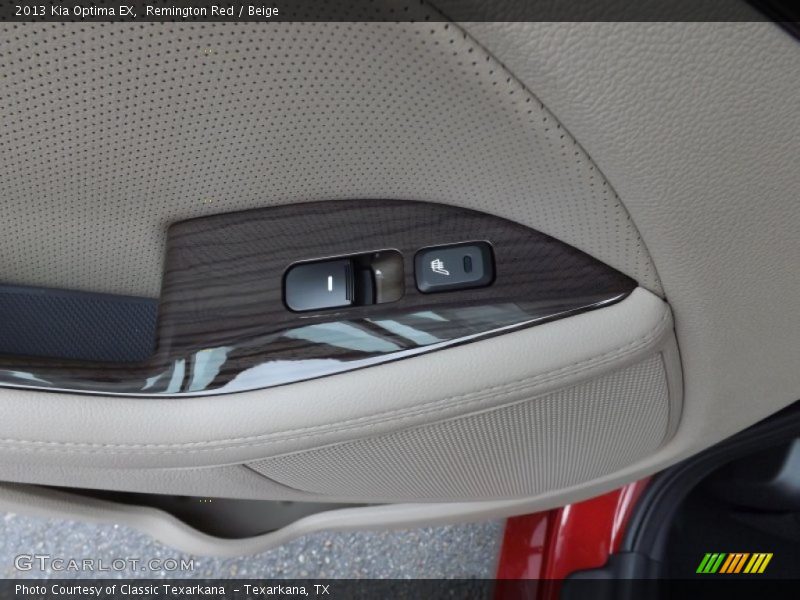 Remington Red / Beige 2013 Kia Optima EX