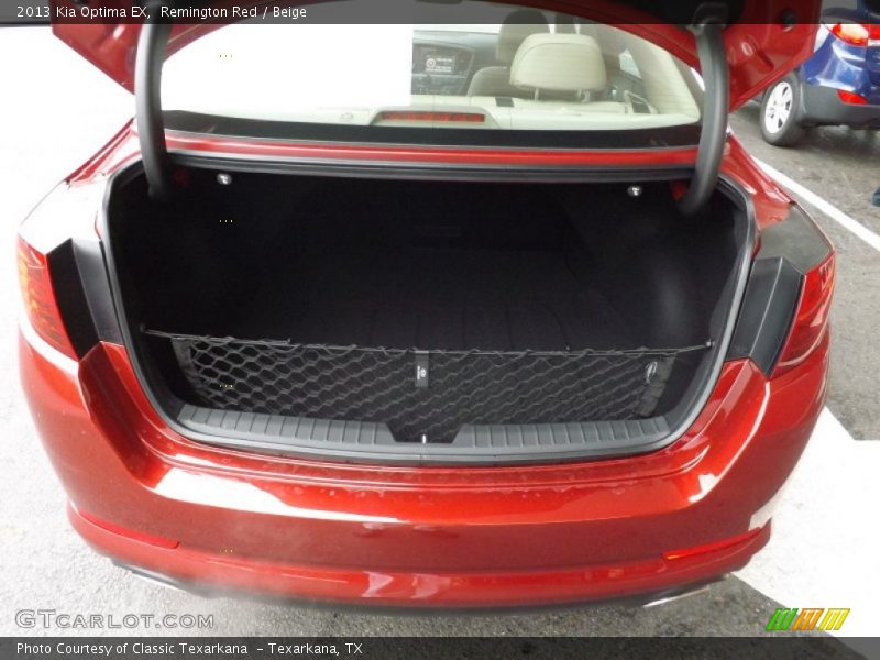 Remington Red / Beige 2013 Kia Optima EX