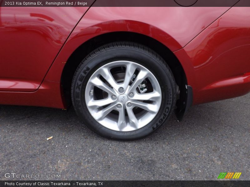 Remington Red / Beige 2013 Kia Optima EX