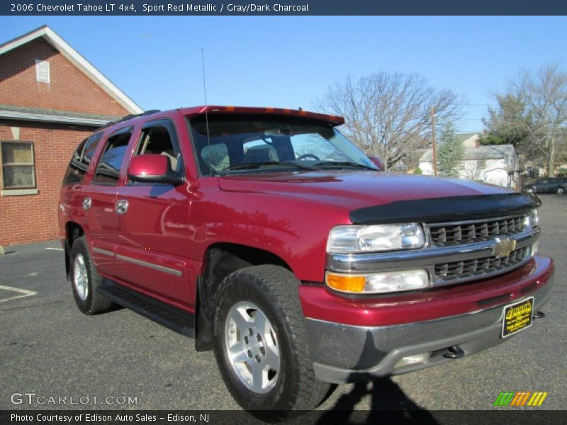 Sport Red Metallic / Gray/Dark Charcoal 2006 Chevrolet Tahoe LT 4x4