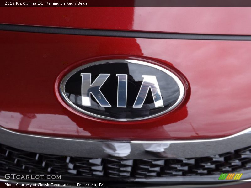 Remington Red / Beige 2013 Kia Optima EX