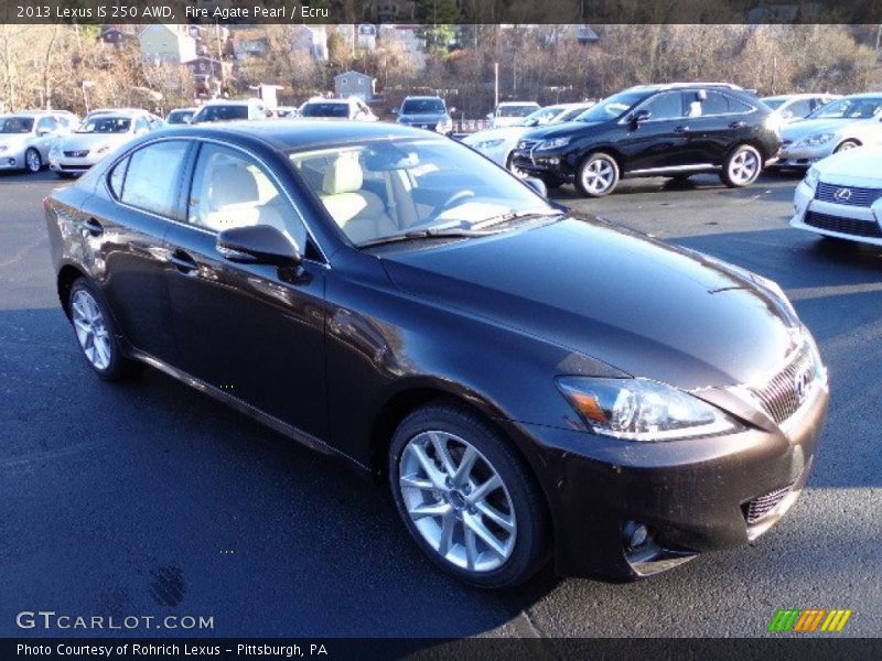 Fire Agate Pearl / Ecru 2013 Lexus IS 250 AWD