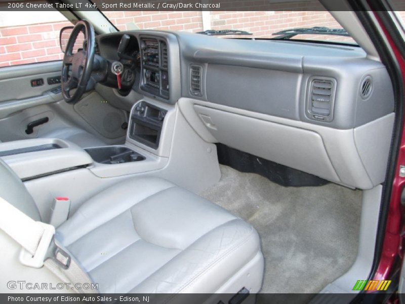 Sport Red Metallic / Gray/Dark Charcoal 2006 Chevrolet Tahoe LT 4x4