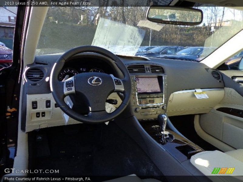 Fire Agate Pearl / Ecru 2013 Lexus IS 250 AWD