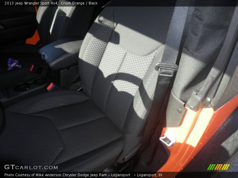 Crush Orange / Black 2013 Jeep Wrangler Sport 4x4