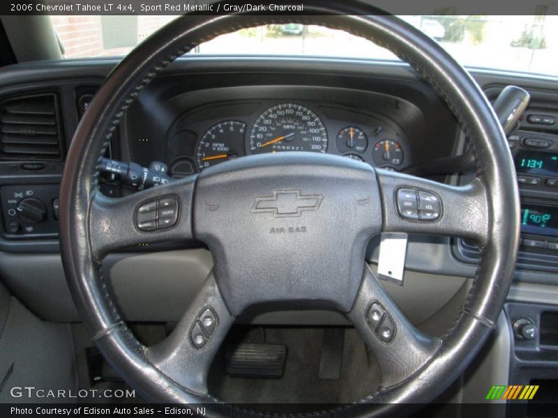 Sport Red Metallic / Gray/Dark Charcoal 2006 Chevrolet Tahoe LT 4x4