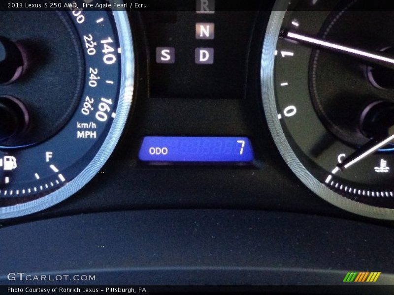 Fire Agate Pearl / Ecru 2013 Lexus IS 250 AWD