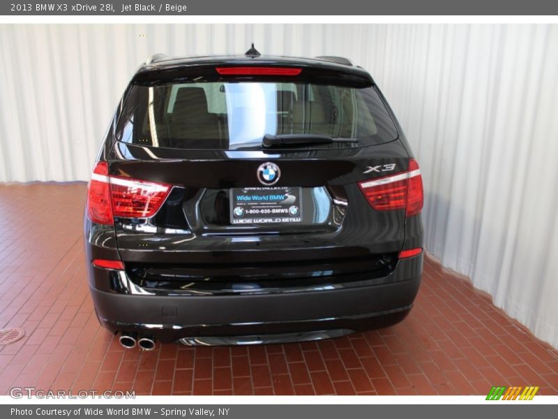 Jet Black / Beige 2013 BMW X3 xDrive 28i