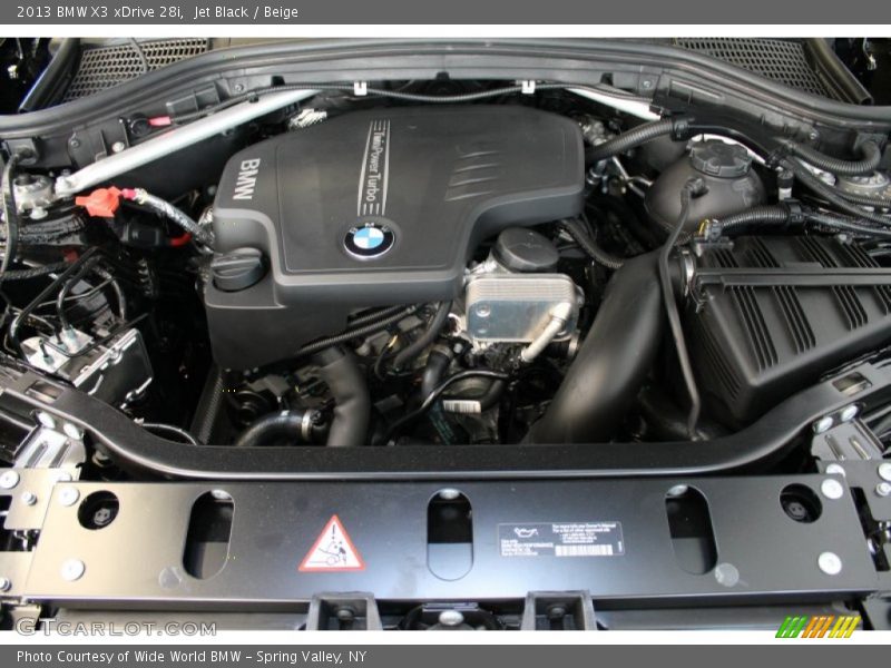 Jet Black / Beige 2013 BMW X3 xDrive 28i